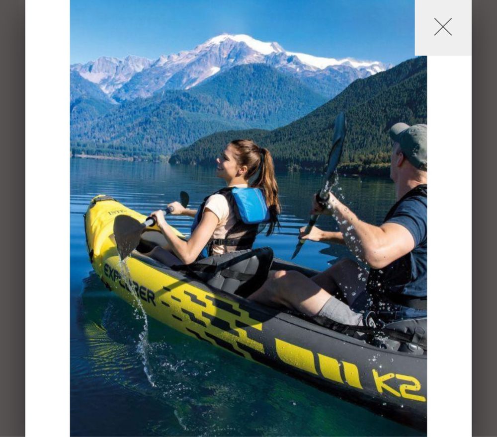Caiac gonflabil explorer k2