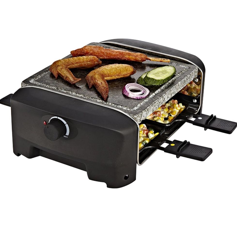 Gratar grill cu piatra / raclette placa din piatra Princess