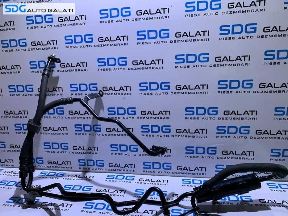 Conducta Conducte Teava Tevi Racire Ulei Lichid Transmisie Cutie Viteze Automata Audi A4 B7 2.5 TDI 2005 - 2008 Cod 8E0317818N [S0142]