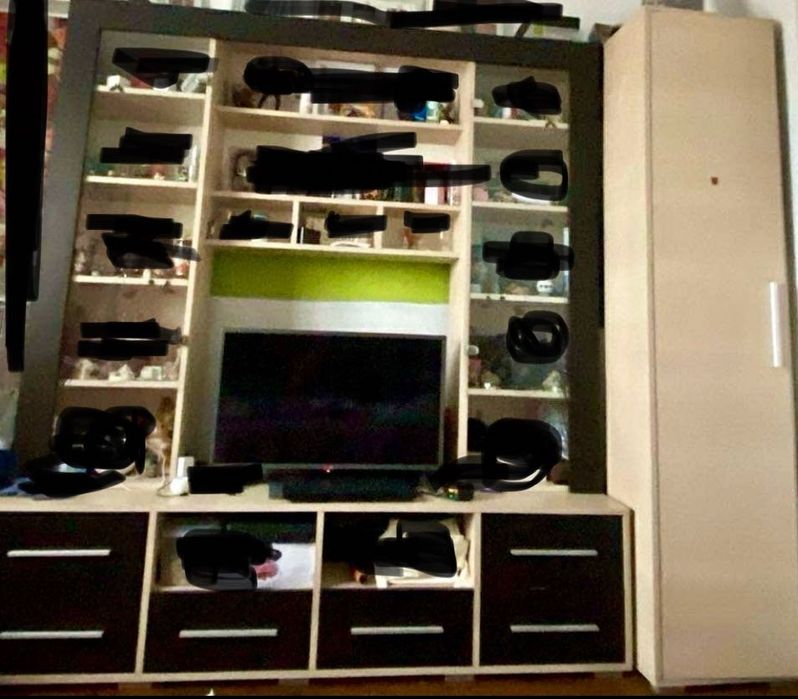 Mobila dormitor maro