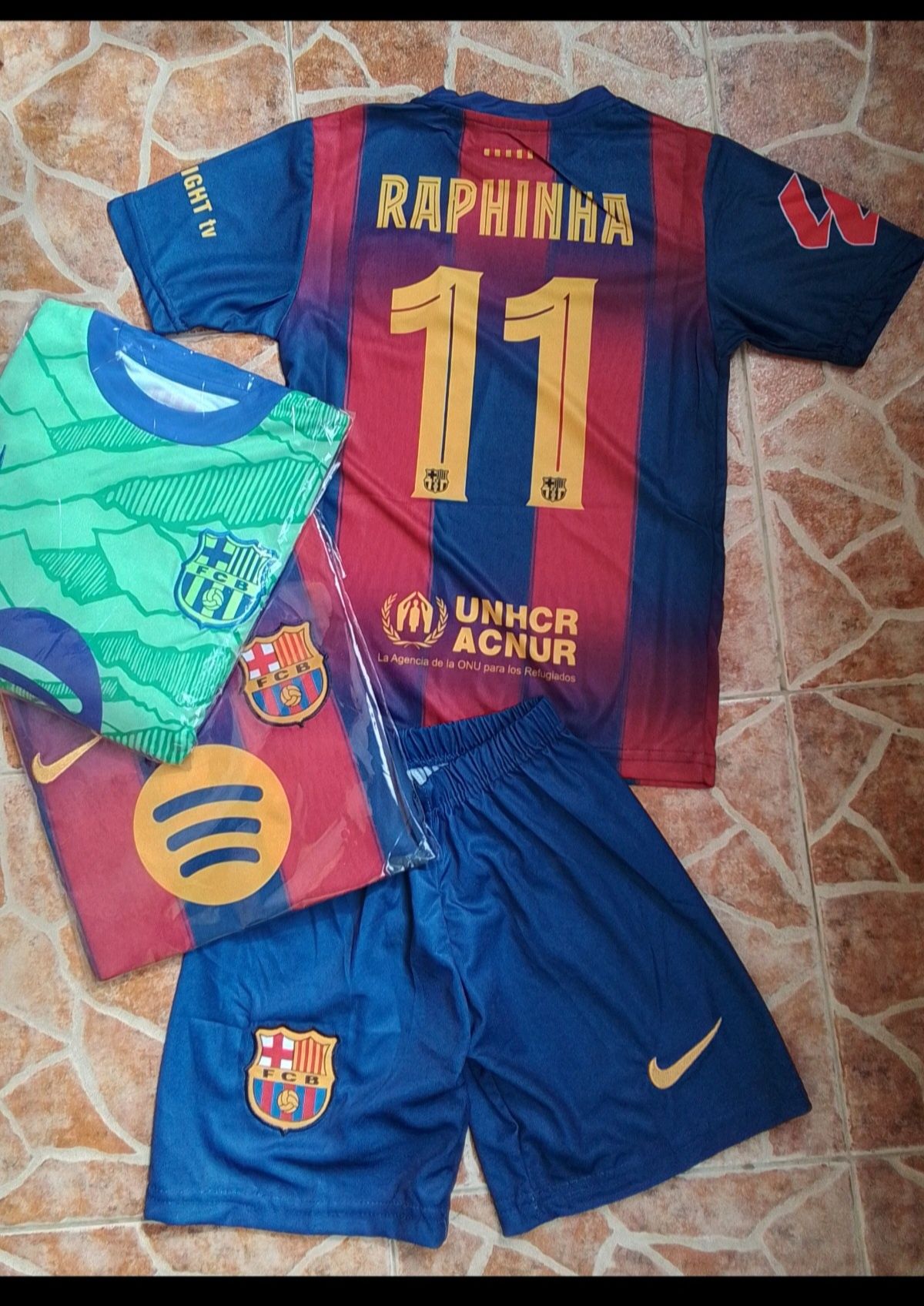 11 RAPHINHA 19 LAMINE YAMAL детско юношеска футболни екипи 2025-26 год