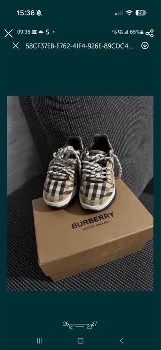 Adidasi burberry