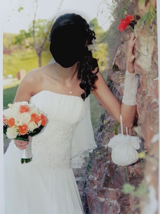 Rochie de mireasa, culoare ivory