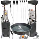 Recuperator pneumatic pentru ulei uzat, 8 bari capacitate 90 l, Verke