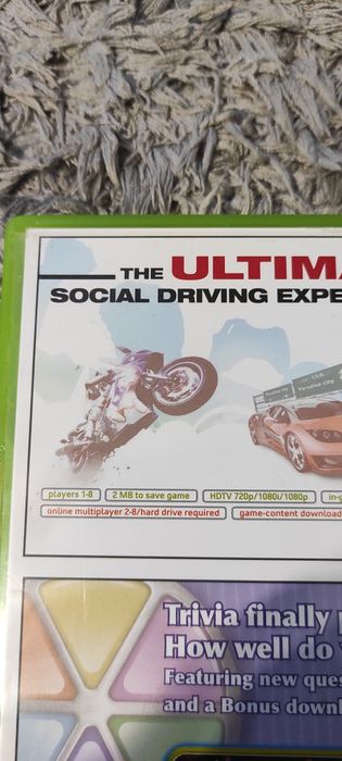 Joc/jocuri Burnout Paradise The Ultimate Box + Trivial Pursuit Xbox360