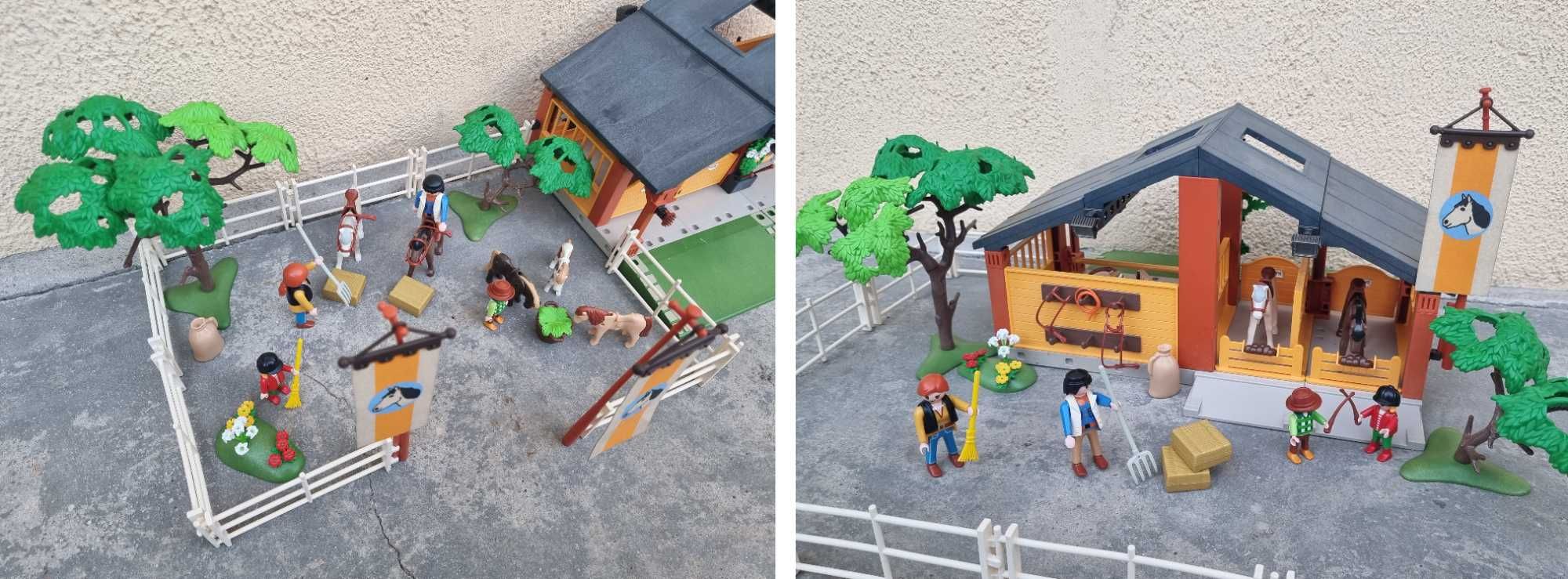 Ferma/Grajd cai Playmobil 3120 cu multe accesorii