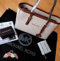 Set Michael Kors classic/geanta +portofel, saculet  eticheta incluse