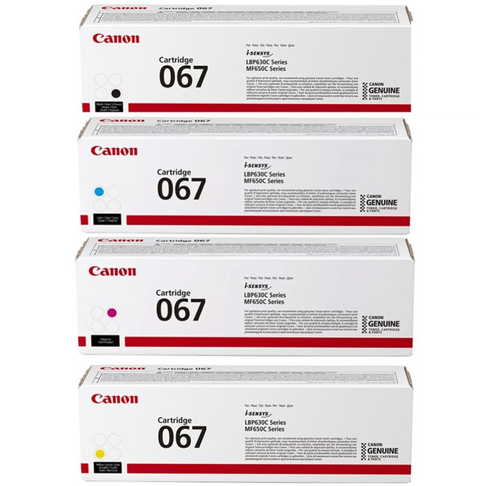 Продам комплект оригинальных картриджей Canon 067