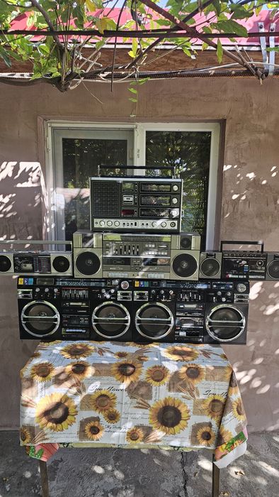 Radio casetofon lasonic, aiwa, jvc,uher, grundig