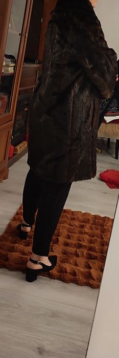 Blanita ecologica Helena Vera, trei sferturi, maro ciocolatiu