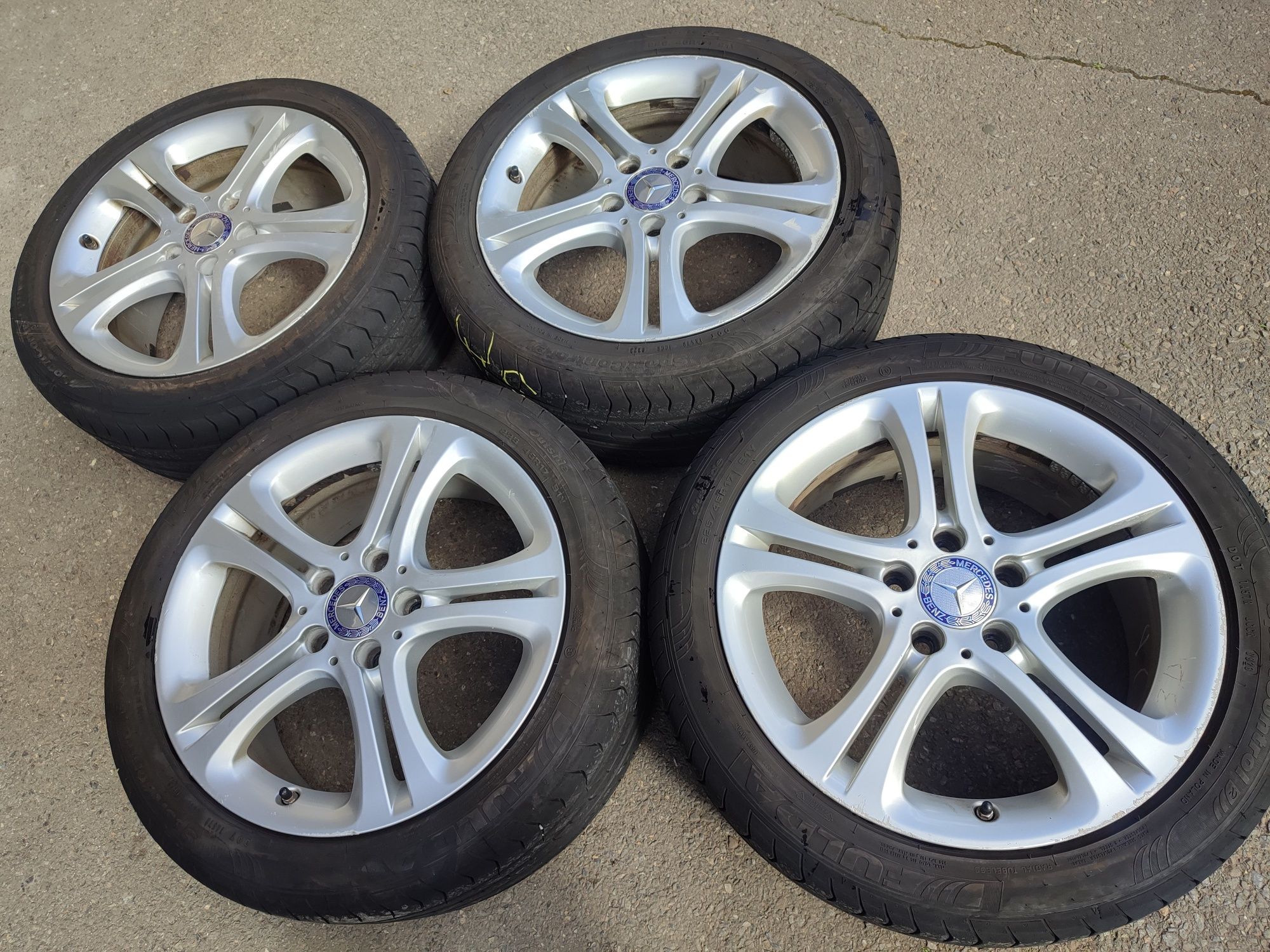 17" оригинални алуминиеви джанти за Mercedes A B,C,CLA...