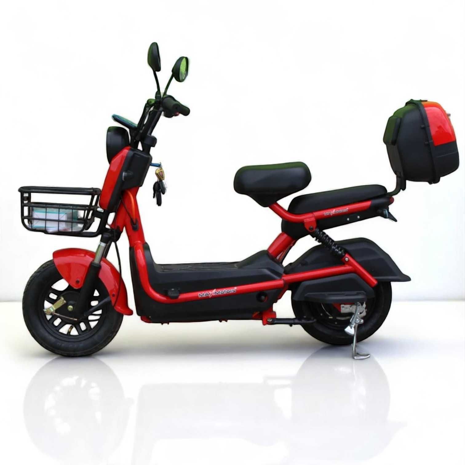 Електрически скутер-велосипед MaxMotors SG Super Crown 750W - Red