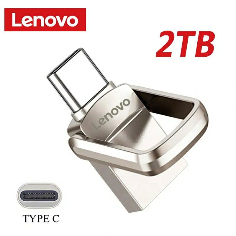 Stick USB Lenovo 1TB,2TB,Transfer de date de mare viteză 100MB/s