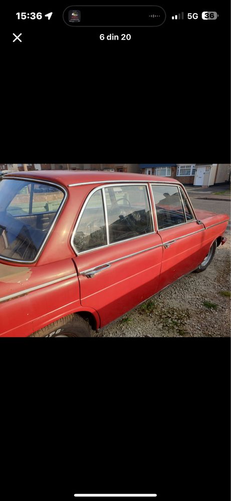 Vănd bmw 1800 1967