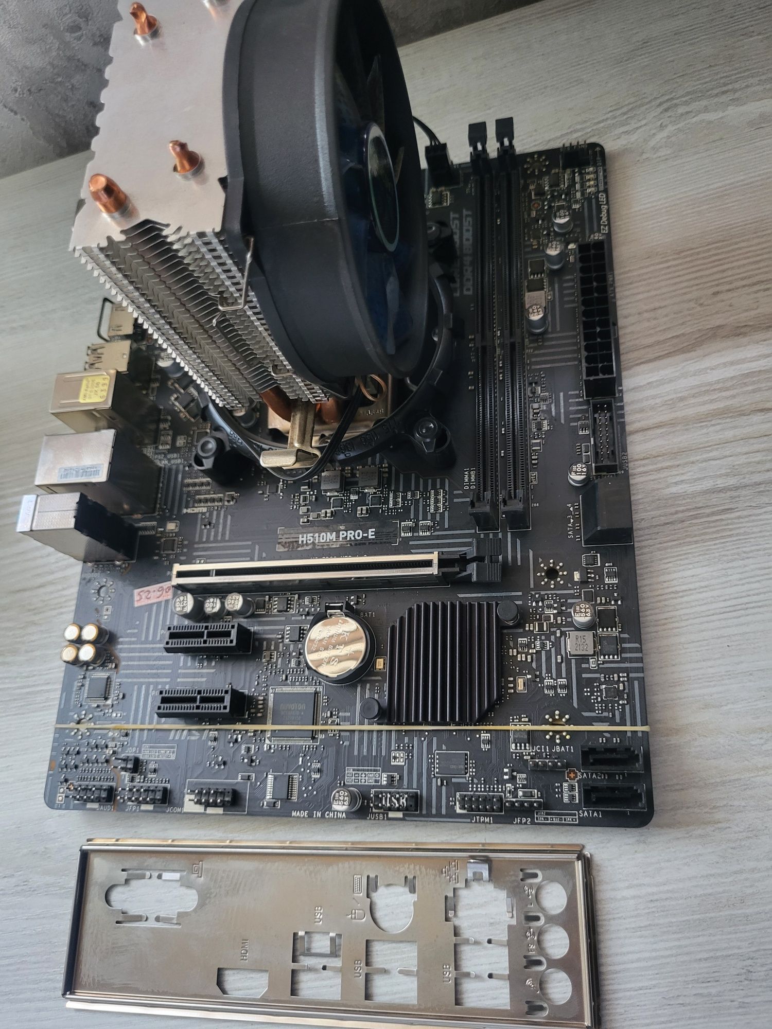 Н510 -i3 10100f  MSI, DDR4 цена за комплект, месяц гарантия,