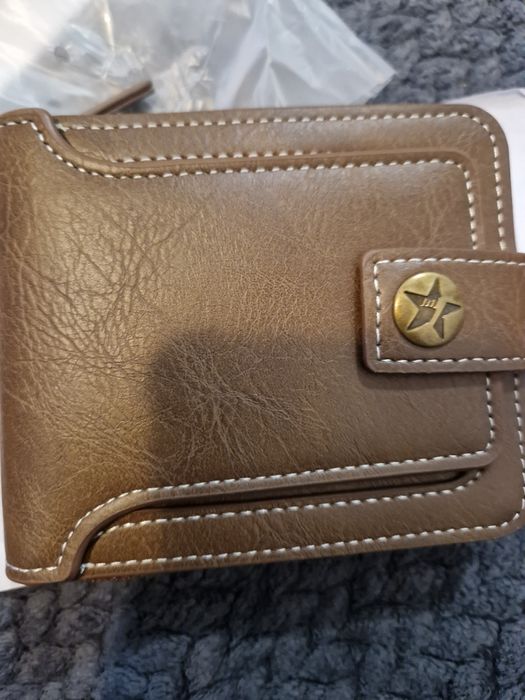 Portofel maro piele ecologica