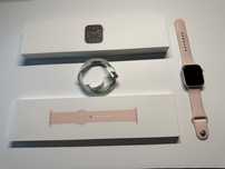 Apple Watch 6, GPS, Carcasa Gold, Aluminium 44mm