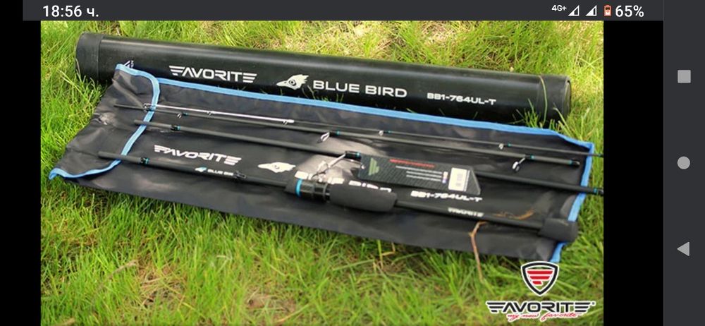Продавам спининг BLUE BIRD NEWEST Compact 2.40 м Light 3-12 г.travel