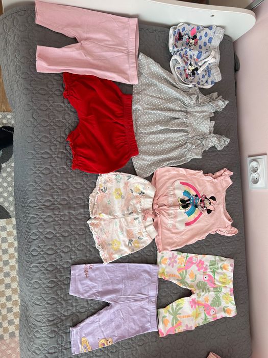 Бебешки лотове на символични цени размери 68-80 нови и използвани