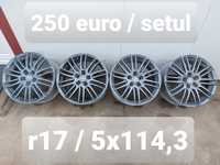 Jante aluminiu r17 / Renault Nissan Dacia Kia Hyundai Mazda/ 5x114,3