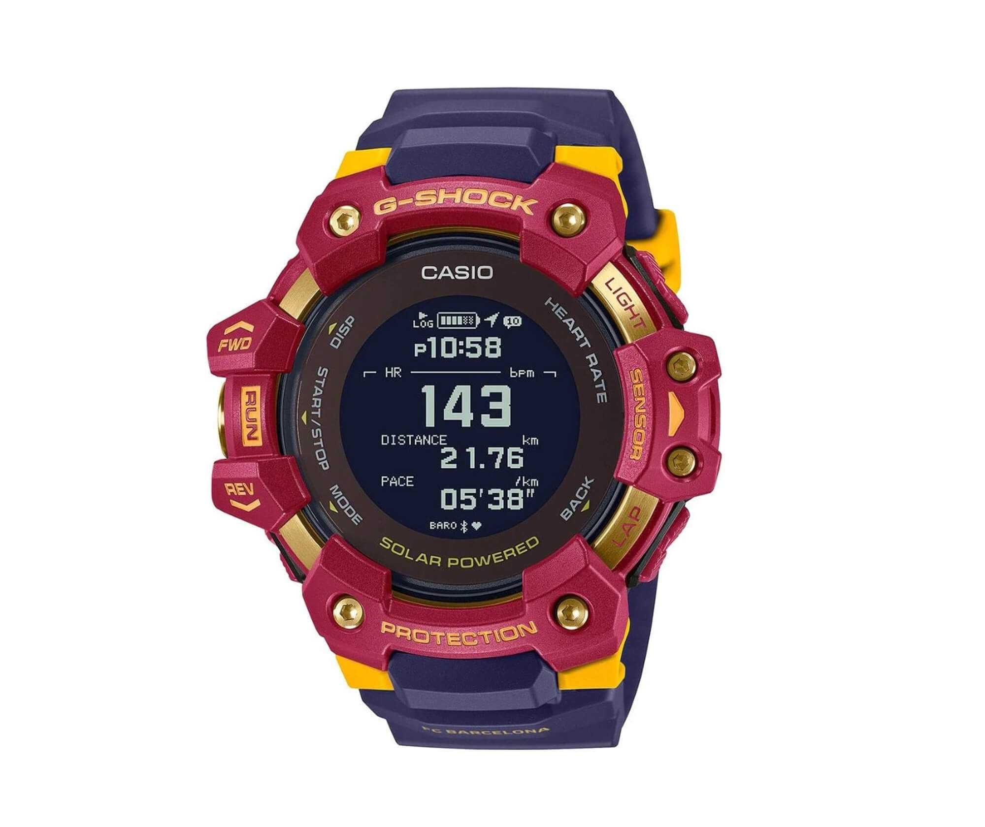 Мъжки часовник Casio G-SHOCK FC Barcelona Limited GBD-H1000BAR-4ER