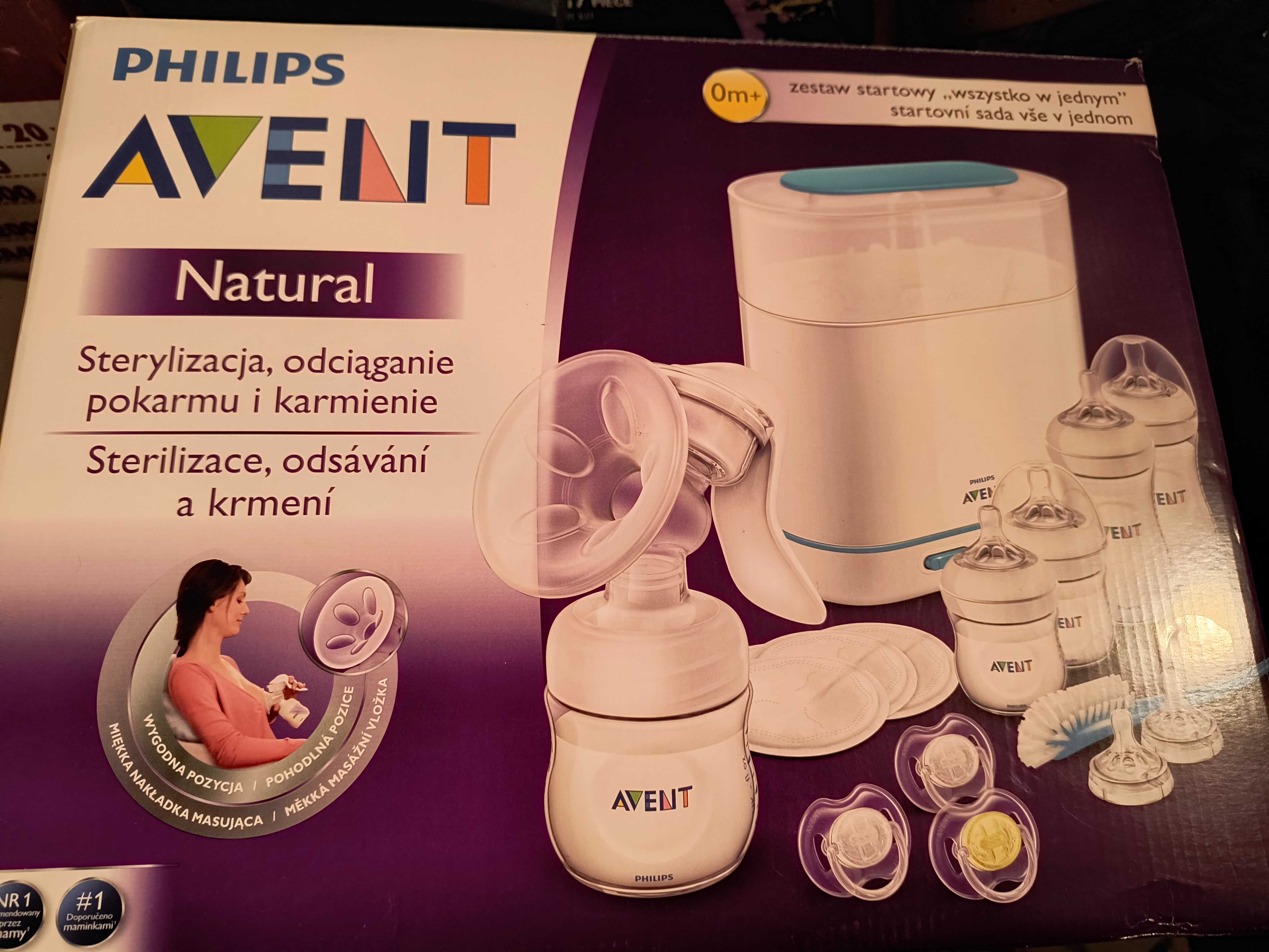 Philips Avent
Комплект ръчна помпа за кърма със стерилизатор