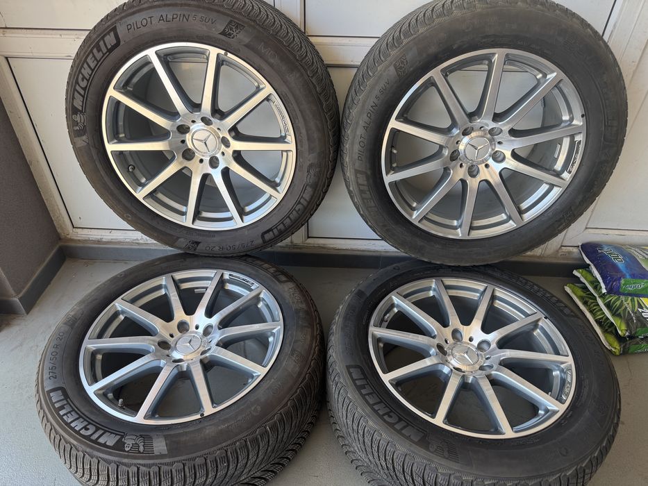 Jante originale Mercedes AMG R20 G class W463 W468 echipate iarna