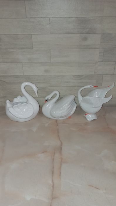 păsări din portelan