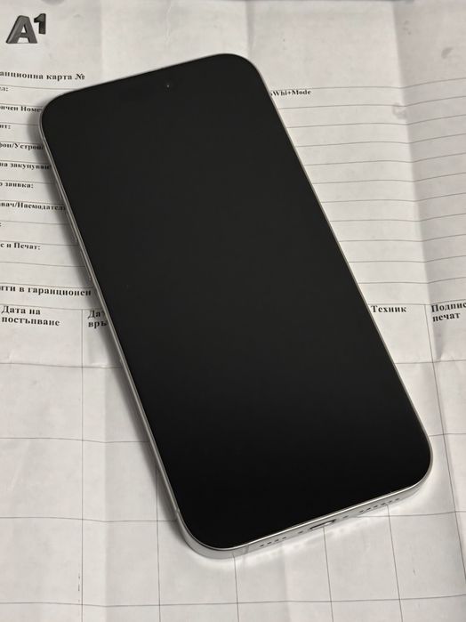 КАТО НОВ 256GB iPhone 16 Pro Max A1 Гаранция 2027г. White | Бял