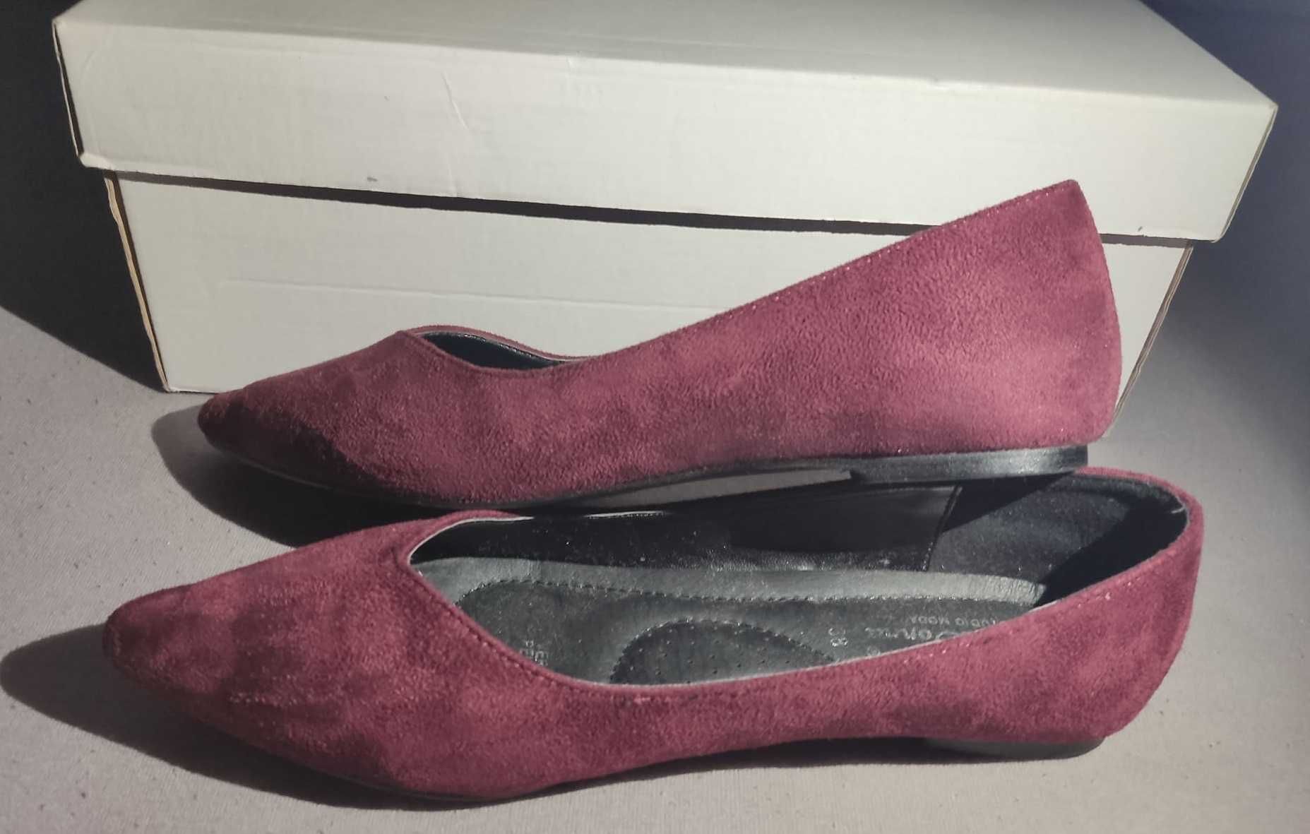 Pantofi Benvenuti Solo Donna Studio Moda marimea 38 din piele intoarsa