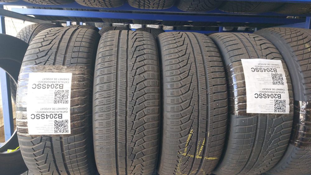 Jante Mercedes cu cauciucuri de iarna semi noi