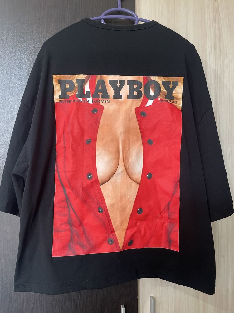 Тениска PLAYBOY дамска овърсайз