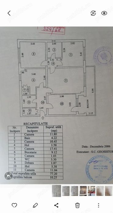 De vanzare apartament 4 camere decomandat zona Progresu 88 mp