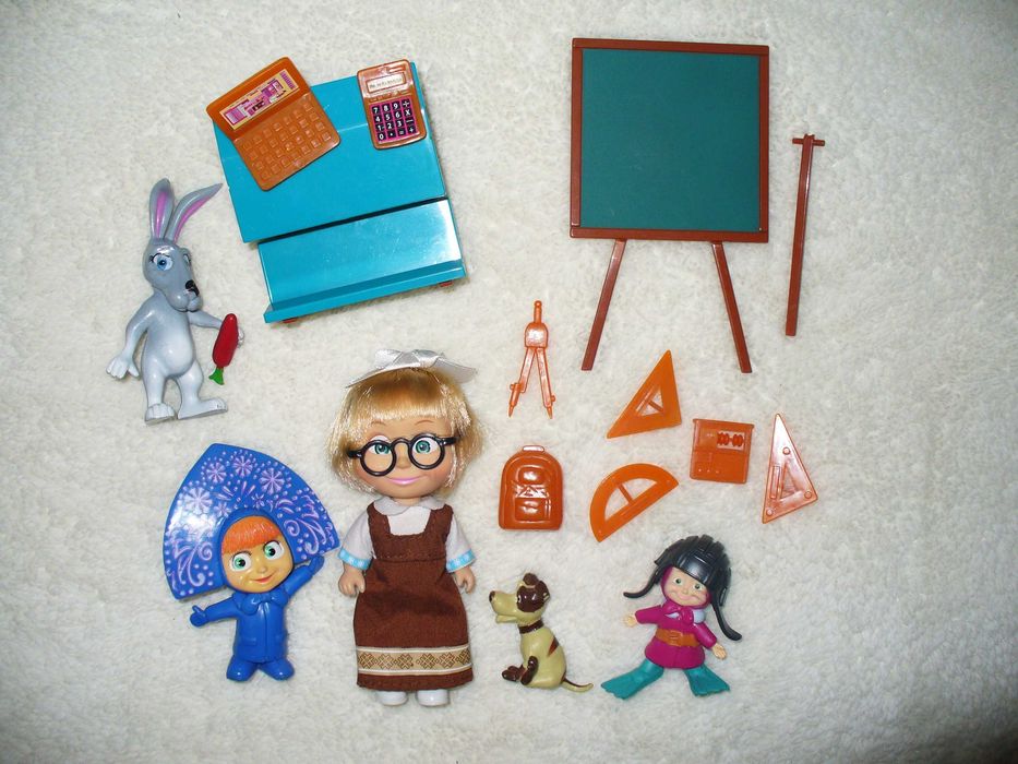 Plusuri-Ice Age, dalmatian, papusi, Masha, Barbie, Schleich