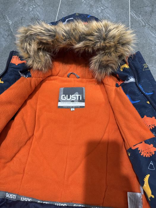 зимняя куртка с комбинезоном от GUSTI