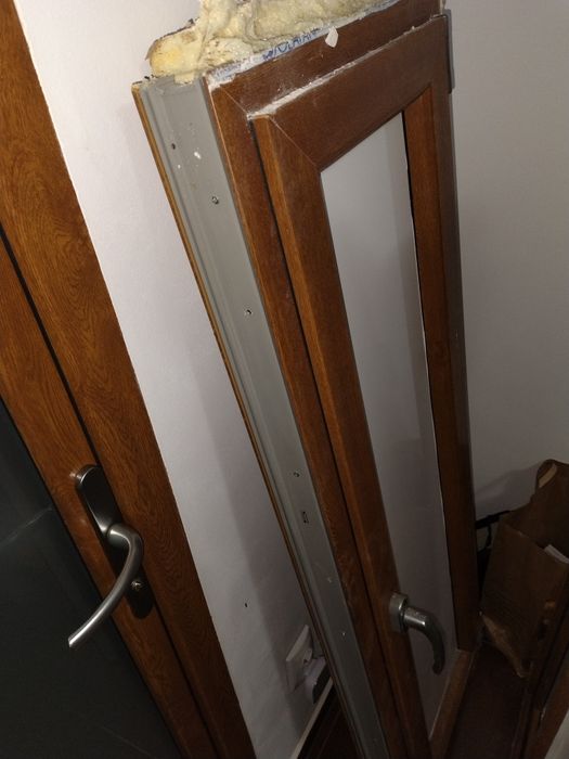 Geam termopan stejar auriu