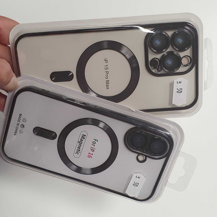 Husa Lentile Acoperite / MagSafe - iPhone 16 . 15 Pro Max