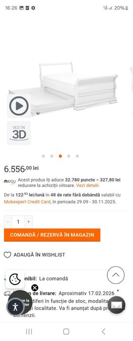 Pat copii MDF Mobexpert