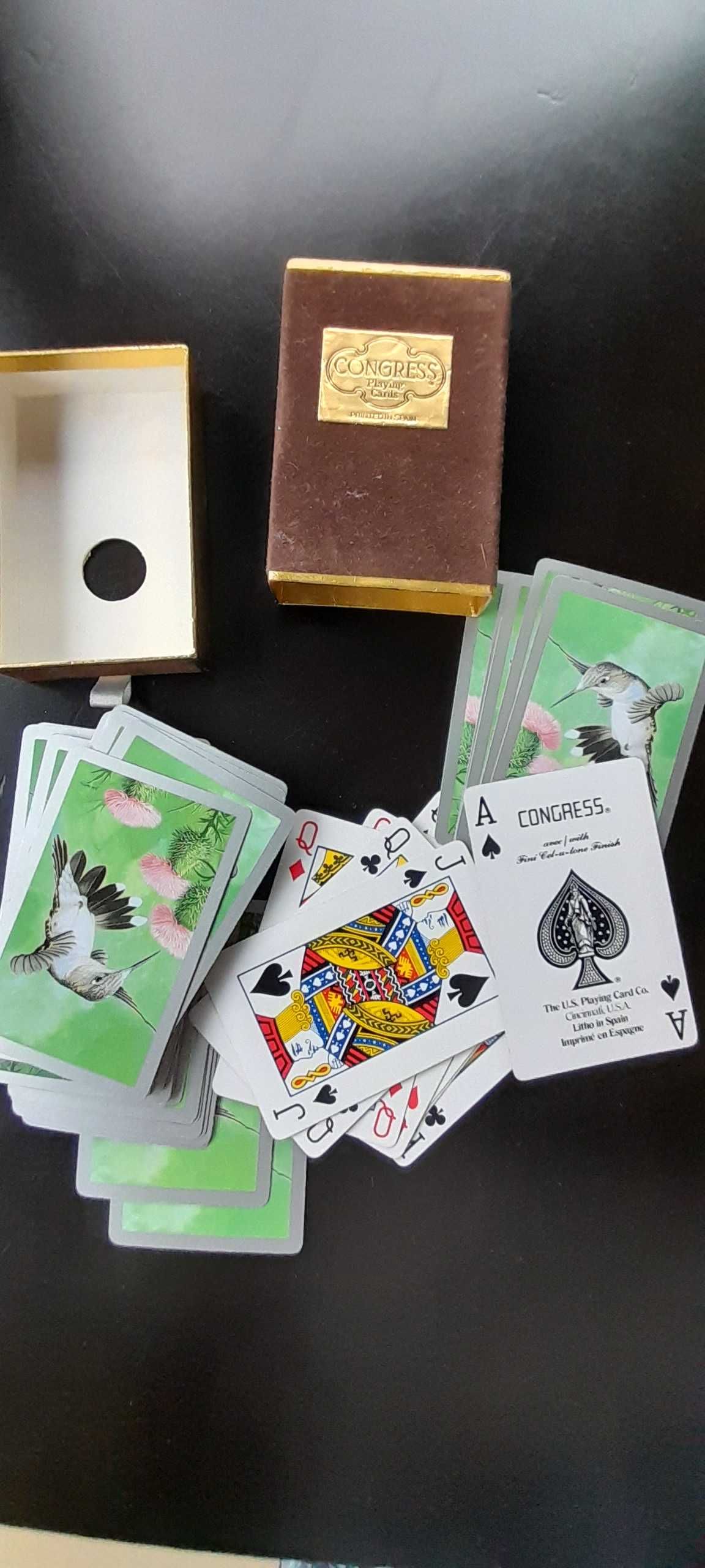 Carti joc Congress - seria colibri - 2 seturi