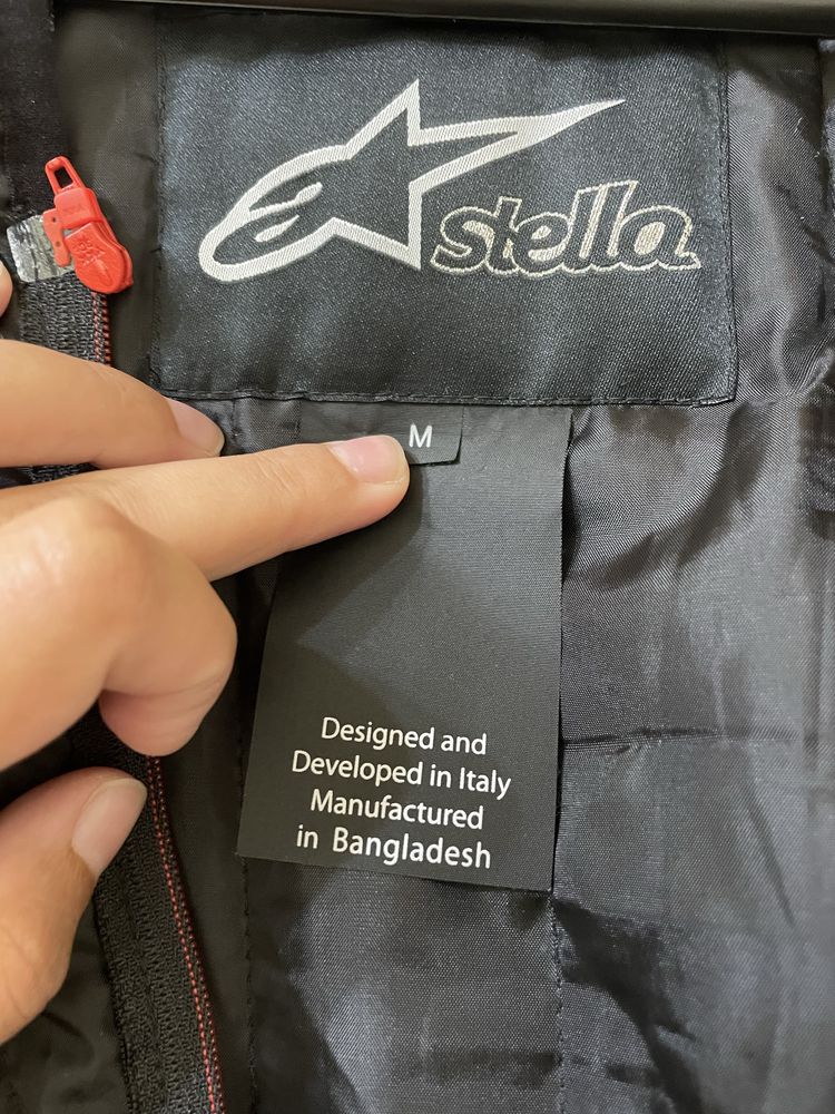 Унисекс мото яке Alpinestars Stella с всички протектори