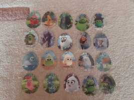 20 cartonase holografice Angry Birds