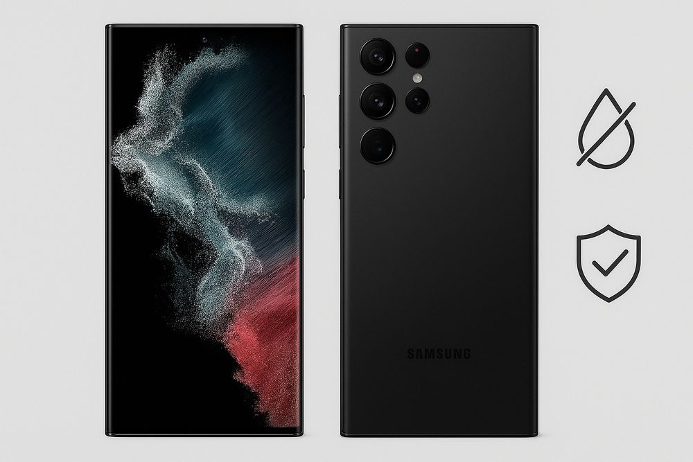 Samsung S22 Ultra — Qora rang, 8/256 GB, 2 ta simkartali