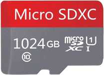 Нова Micro SD карта 1024 GB с адаптер / Class 10