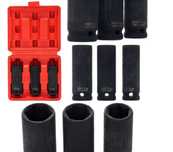 Set 3 tubulare lungi impact jante aliaj 17 19 21mm 1/2" (KD11750)