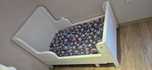Детско легло IKEA BUSUNGE + матрак NATTSMYG