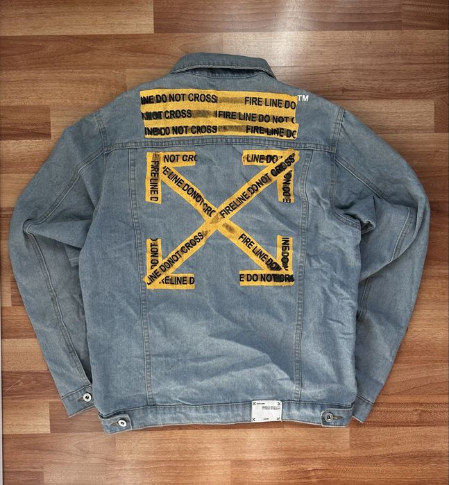 Geaca de blugi Off-White Marimea L-Xl