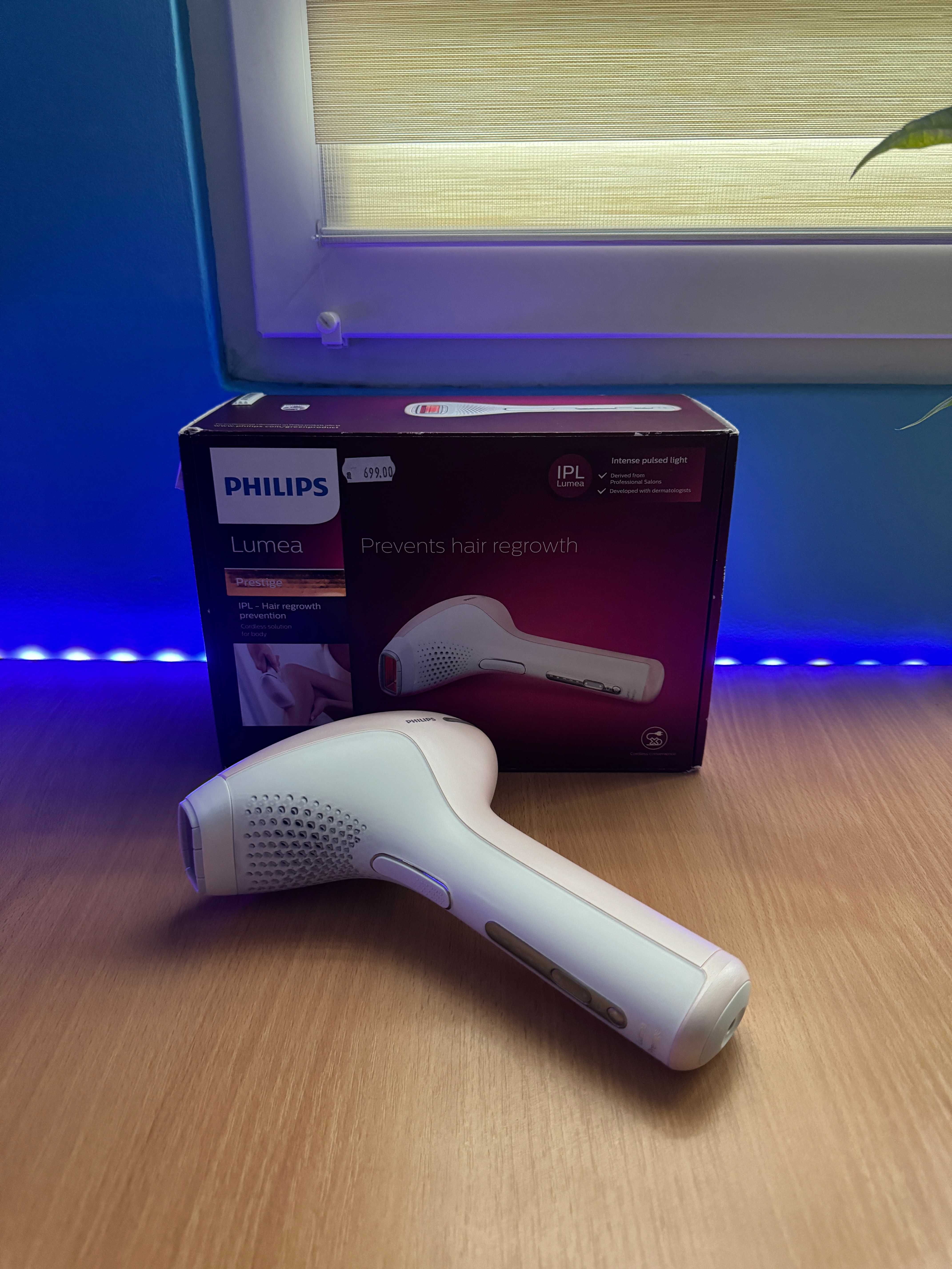 Лазерен епилатор Philips Lumea IPL