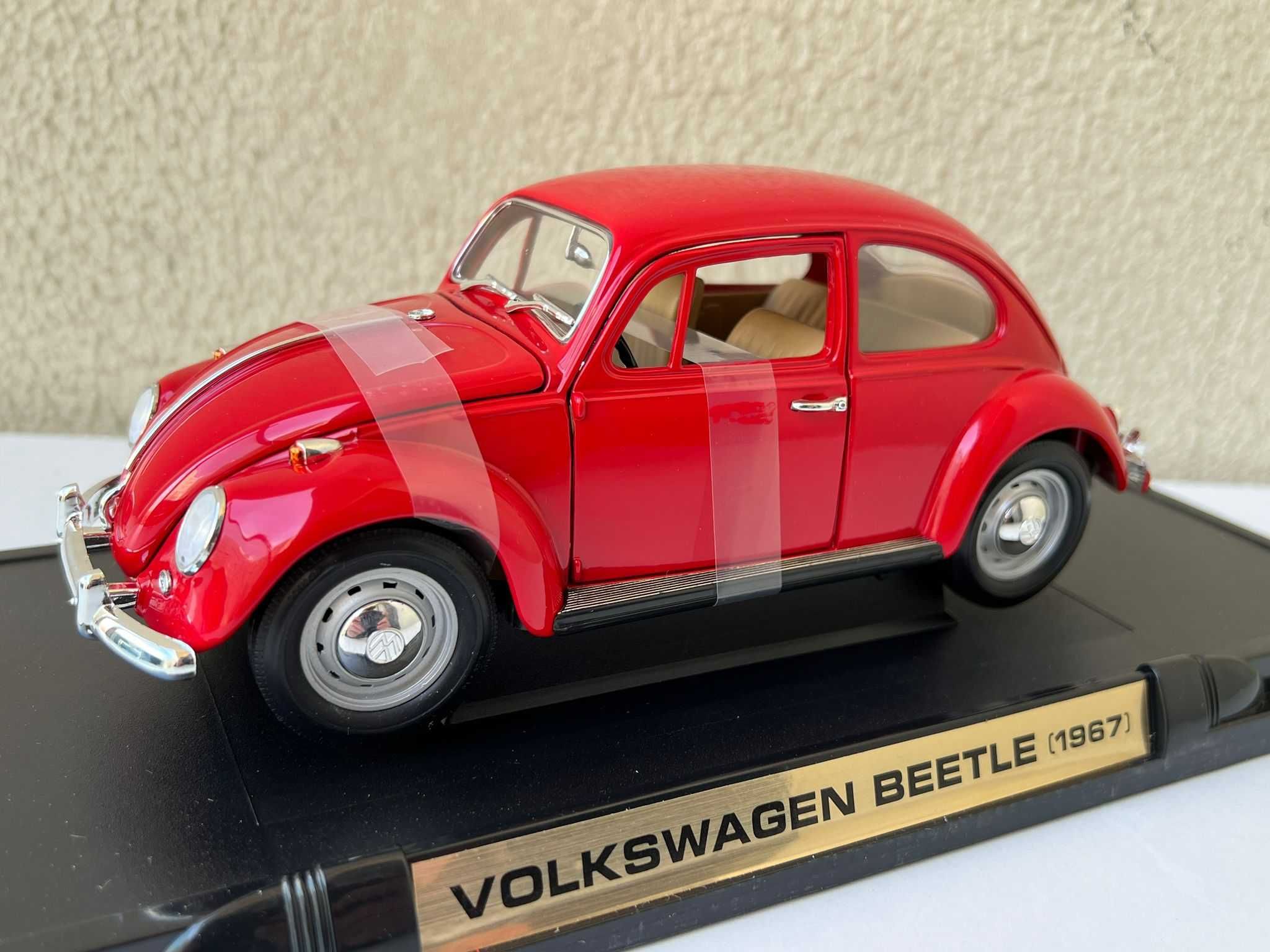 Macheta Auto 1/18 Road Signature Volkswagen Beetle 1967