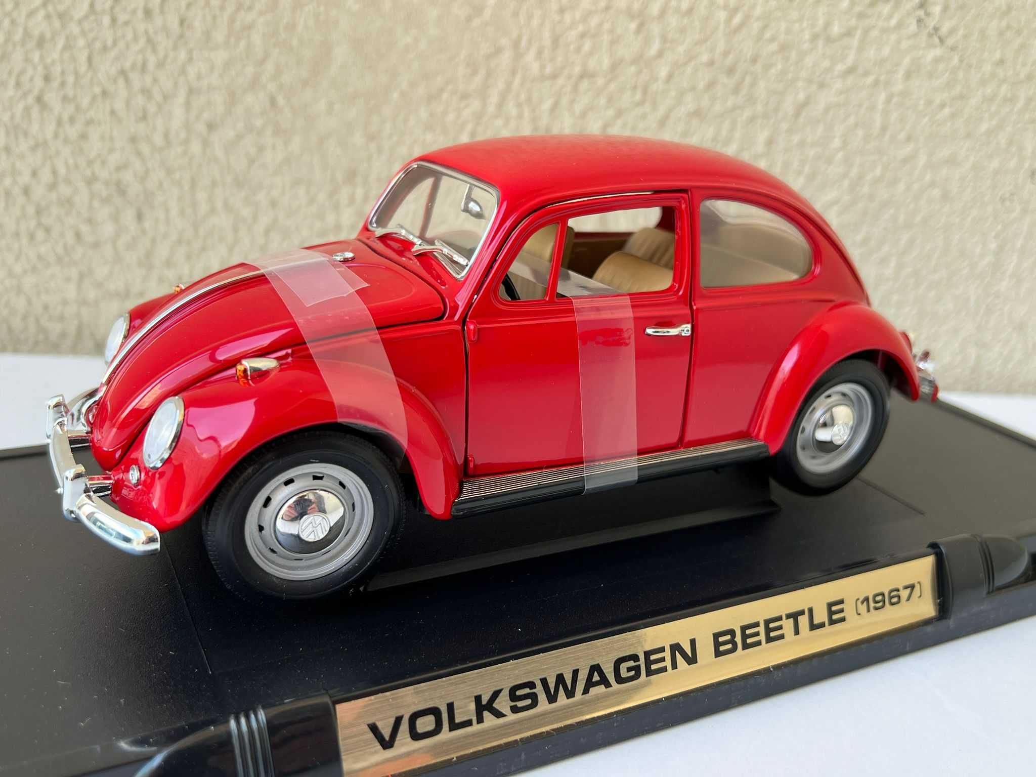 Macheta Auto 1/18 Road Signature Volkswagen VW Beetle 1967