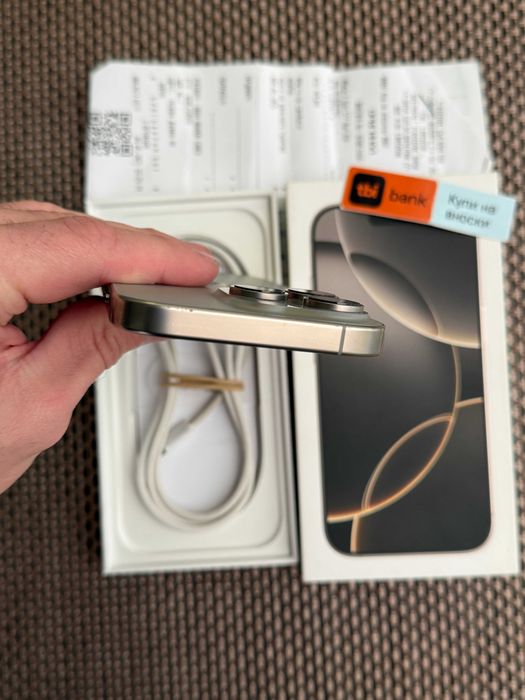 НОВ!/*ЛИЗИНГ*/ iPhone 16 Pro 128Gb Natural Titanium 24М гаранция